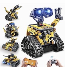 Robot Toys for Kids Building Set, 520 PCS App  Remote Control Robotics Kit