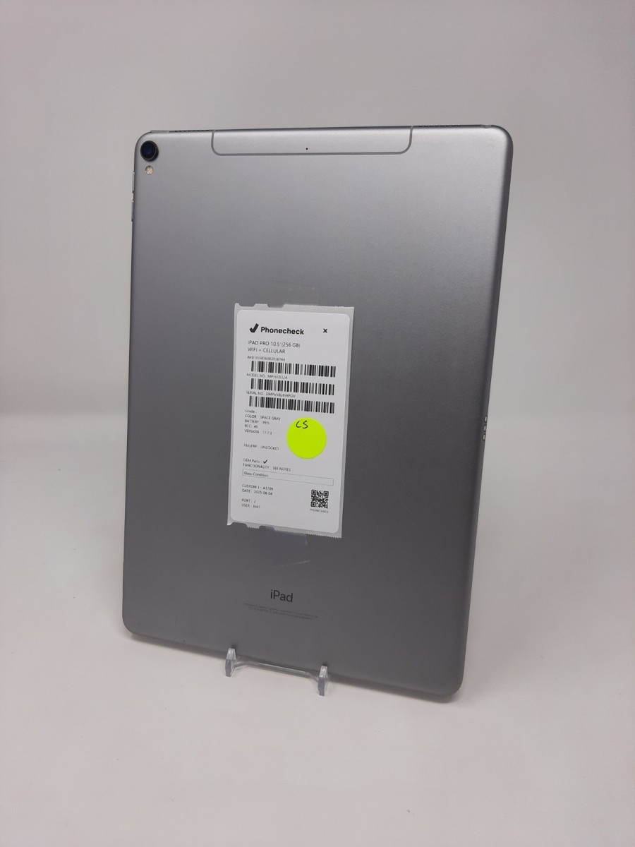 iPad Pro 10.5 256GB Wi-Fi+セルラー A1709 Apple iPad Pro (10.5-inch) A1709 256 GB, Wi-Fi + 4G, 10.5 in