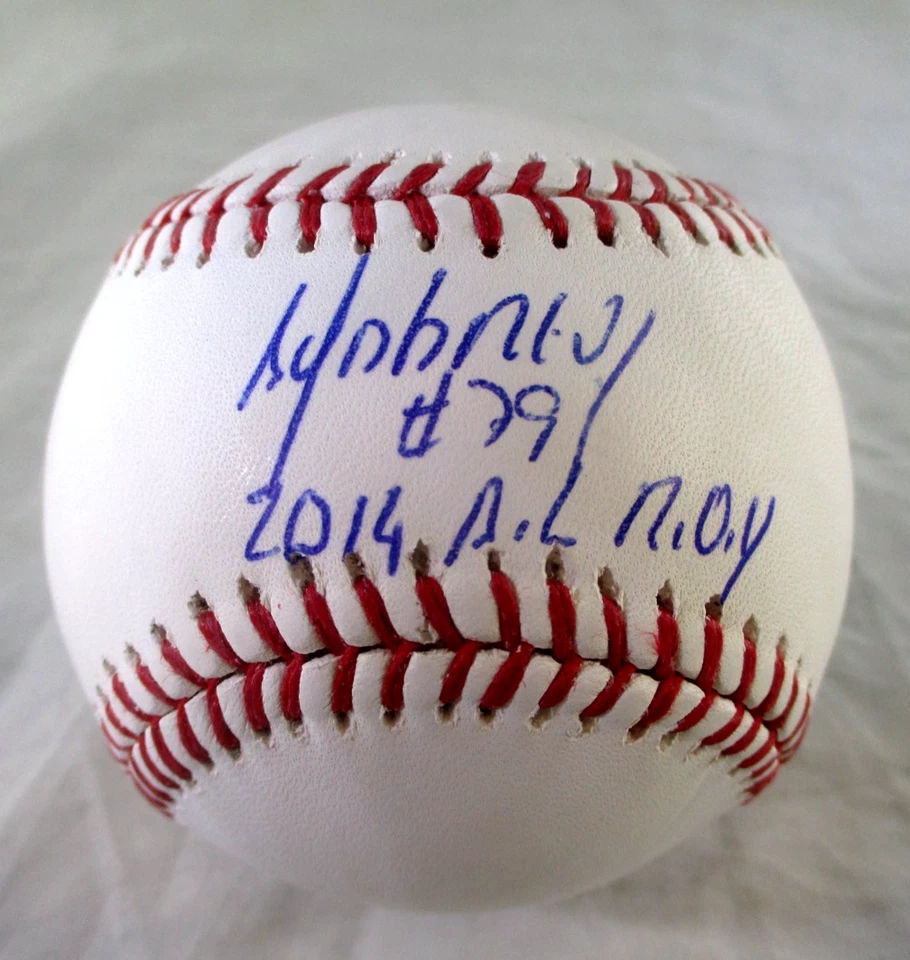 Jose Abreu / Autographed Inscribed OML Baseball in Cube Holder / PSA/DNA - Image 2 of 4
