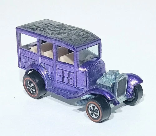 Hot Wheels Redline Light Purple Classic 31 Woody Near Mint