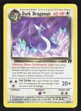 Pokemon Dark Dragonair 33/82 Unlimited Uncommon Team Rocket (LP)