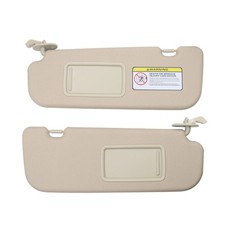 2 X Sun Visor Makeup Mirror Beige Rightleft Side For Hyundai Elantra Md 11-16 2 X Sun Visor Makeup Mirror Beige Rightleft Side For Hyundai Elantra Md 11-16
