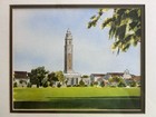 LSU Memorial Tower Framed art Watercolor Print - Vintage — photo 6