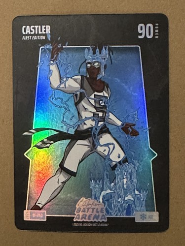 2026 Bo Jackson Battle Arena Castler Battlefoils Ice #BF-240 Stephon Castle