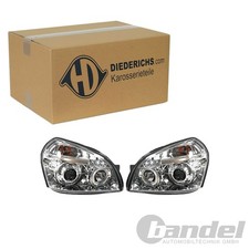 DIEDERICHS TUNING H1 SCHEINWERFER SATZ CHROM KLARGLAS passend für HYUNDAI TUCSON