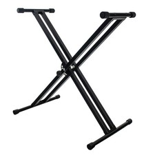 Soporte De Teclado GoDpsMusic CC-KSTAND Estilo X De Doble Refuerzo Profesional