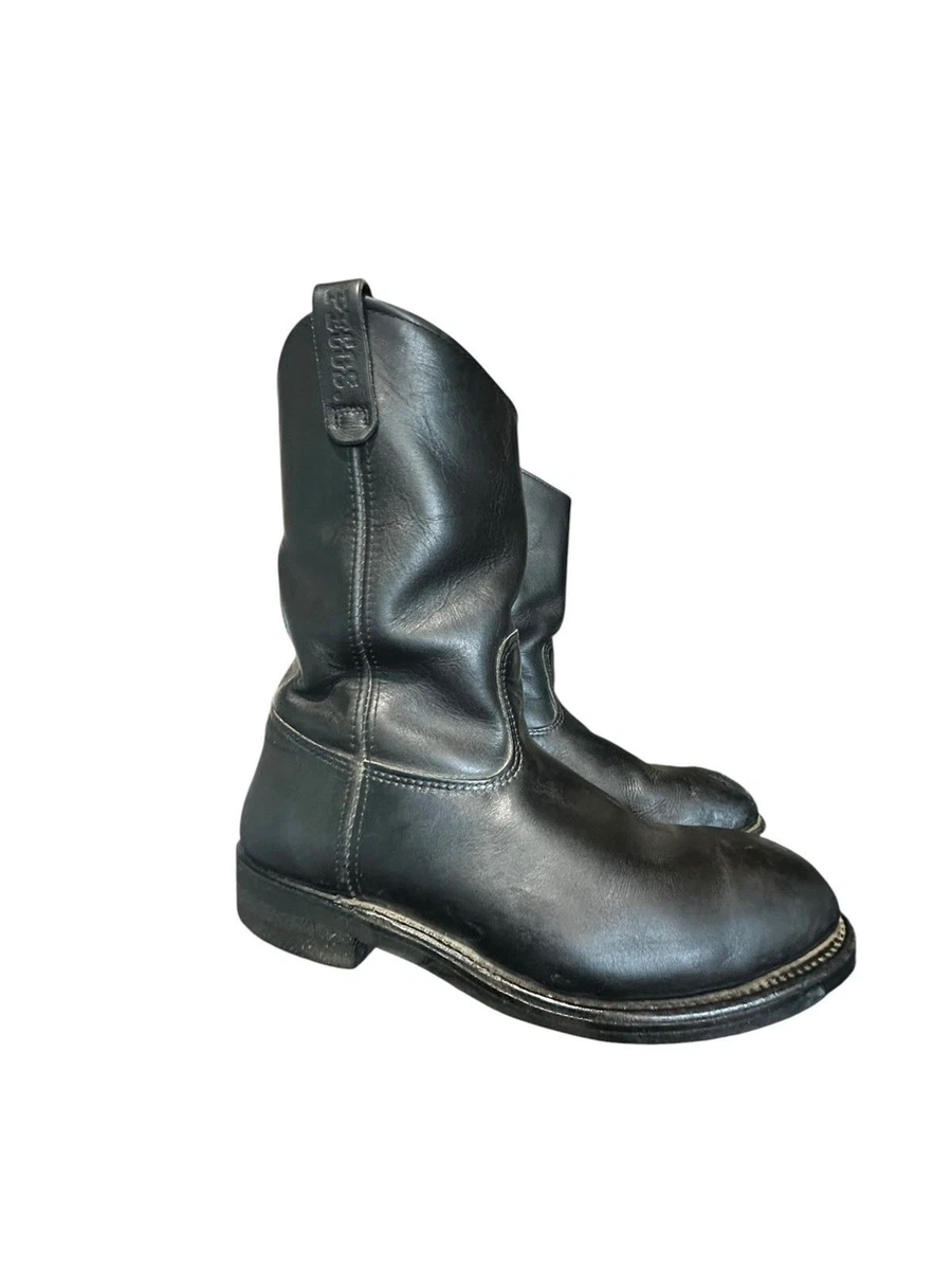 Black Workwear Red Wing Shoes Boots for Men for Sale | Shop New
