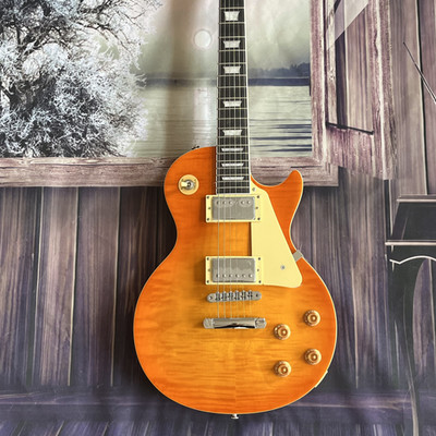 H 1959 Honey sunburst electric guitar chrome hardware bone nut USA in stock