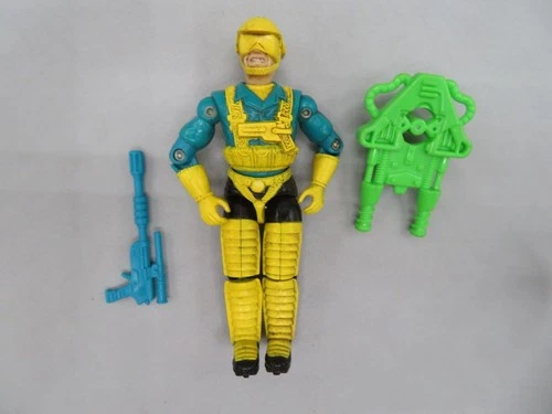 Vintage 1991 GI JOE Air Commandos Sky Complete w/ Glider Accessory #NL6
