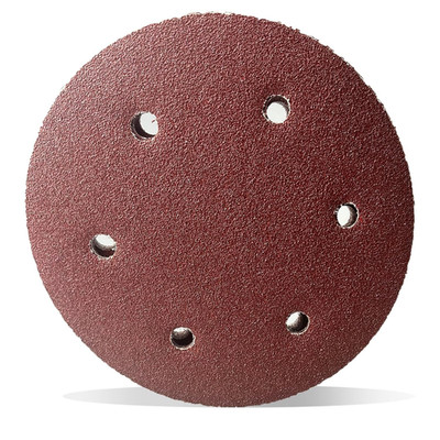 9 Inch 6 Hole Sanding Discs 60 Grit Hook and Loop Sandpaper Ideal for Drywall Sa
