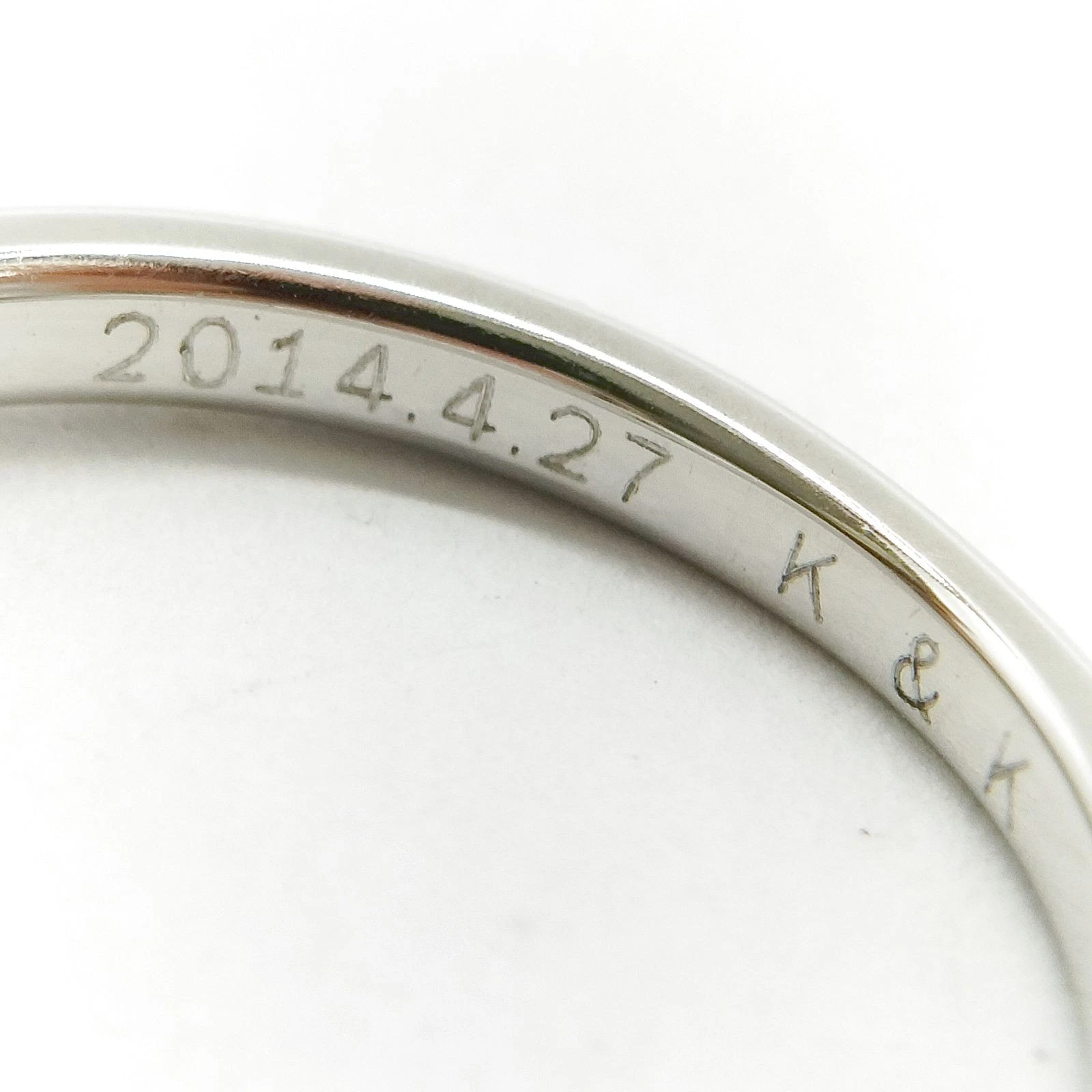 TIFFANY & CO. Anello solitario Tiffany and Co. diamante naturale platino 4522127