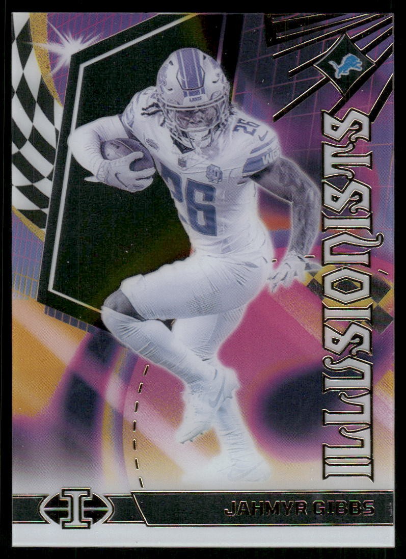 2023 Panini Illusions #14 Jahmyr Gibbs Illusionists
