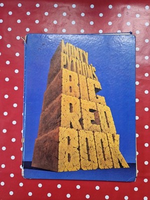 [1971] Multi signed Monty Python's Big Red Book. Palin, Gilliam & Cleveland