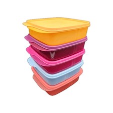 Tupperware 5 Lunch-it Divided Containers Lids...