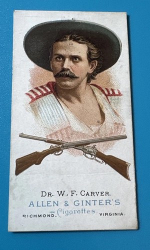 1887 N28 Allen & Ginter #12 Dr. W.F. Carver — TAG (grade unconfirmed)