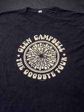 Glen Campbell - The Goodbye Tour T-Shirt, Black, Size: XXL 2XL