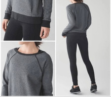 LULULEMON ATHLETICA Crew Love Pullover Sweatshirt Size 6