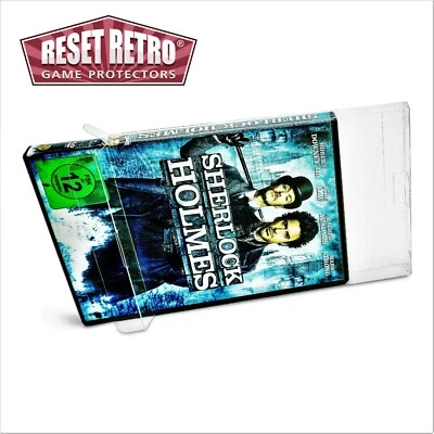 RESET RETRO Custodie protettive DVD pellicole 0,3 / 0,5 mm CON / SENZA linguette game protectors scatola pellicola