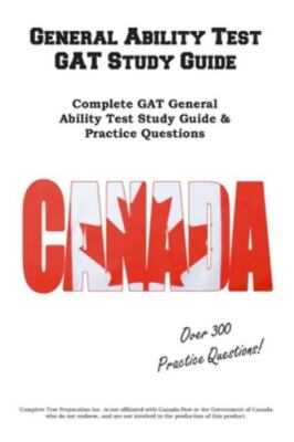 General Ability Test GAT Study Guide, Brand New, Free shipping in the US