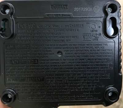 DEWALT DCB207-2 20V 20 Volt Li-Ion Battery Packs X2 DCB107 Charger New 2019 7010 - Foto 3