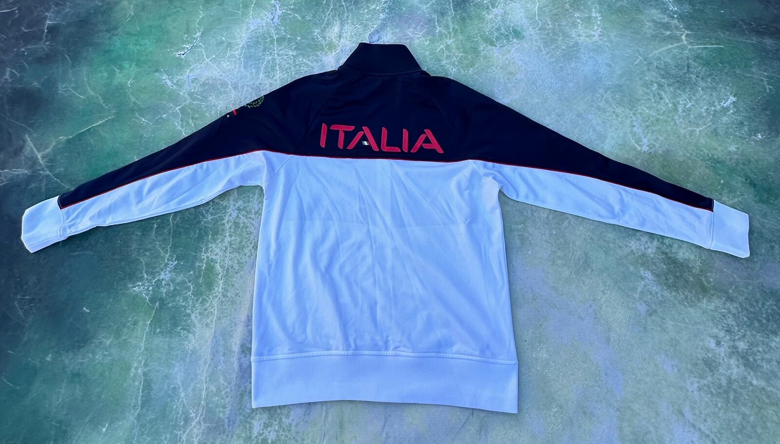 Giacca da pista uomo vintage Fila Sport Italy full zip taglia M.