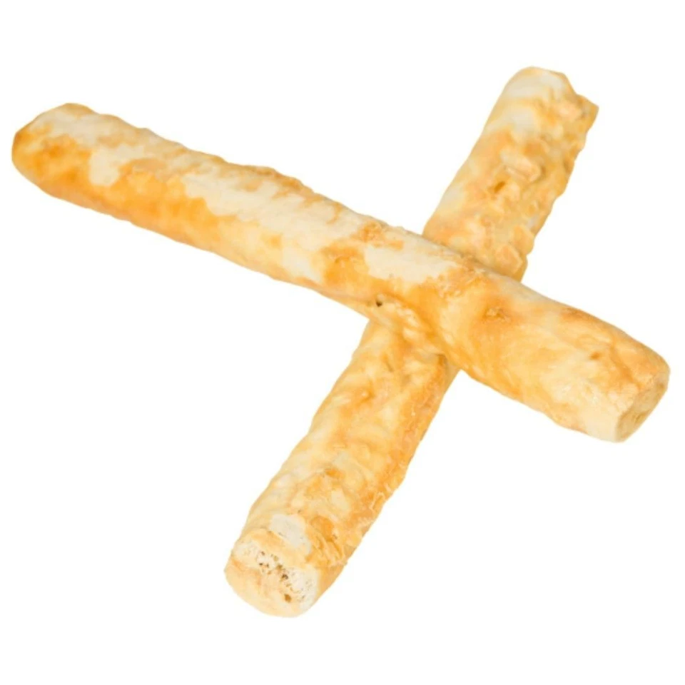 Paquete de 2 rollos de pollo Nothin' to Hide - alternativa de cuero crudo - seguro y digerible Foto 2 de 2