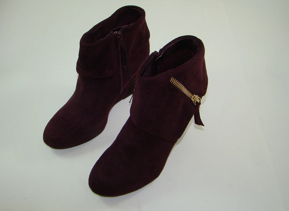 ZIGIny Rebel by Zigi Women s Shoes Ksenia Wedge Booties Size 8 M