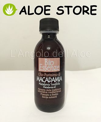Macadamiaöl 125ml rein kaltgepresst für Lebensmittel und den Außenbereich