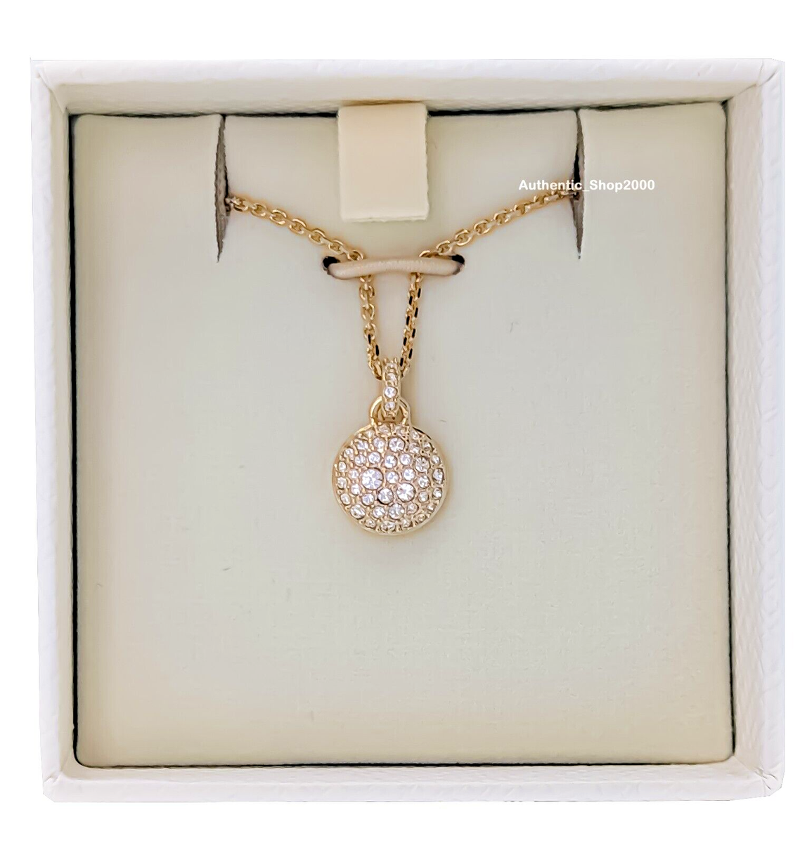 New 100% SWAROVSKI Gold Plated Pave Crystals Meteora Pendant