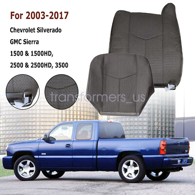 Chevy Silverado Seat Cover Driver Bottom Seat Cover For 2003-2007 - Foto 5