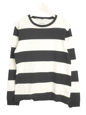 vp44 JPN M size Goodenough Border L/S Shirt Ge-156003 Back G Logo 