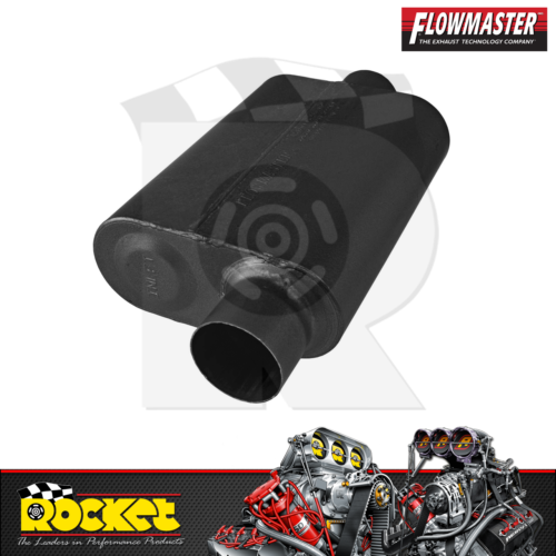 Flowmaster Super 44 S/S Muffler 3 Offset Inlet/Center Outlet - FLO843046 - Picture 1 of 3