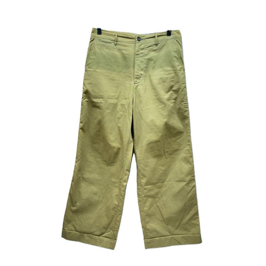 Auralee 18Ss/Washed Finx Light Chino Wide Pants/Bottom/4 Auralee 18Ss/Washed Finx Light Chino Wide Pants/Bottom/4
