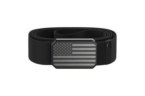6598 Double D-ring Elastic Stretch Nylon Webbing Belt With Key Ring Strap Heavy Duty Elastic Working Belt with Double D Ring for Men  main image 4