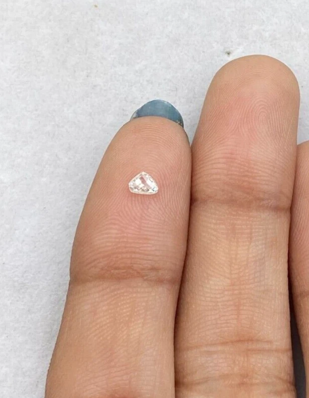 NATURAL DIAMOND LOOSE WHITE 0.10TCW 3.7MM ANTIQUE SHAPE TO MAKE FINE JEWELRY - Image 2 of 4