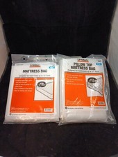 Bolsas de colchón Uhaul. 2 piezas.  Top de almohada One King de 17" de grosor. One King 10" Grueso Nuevo