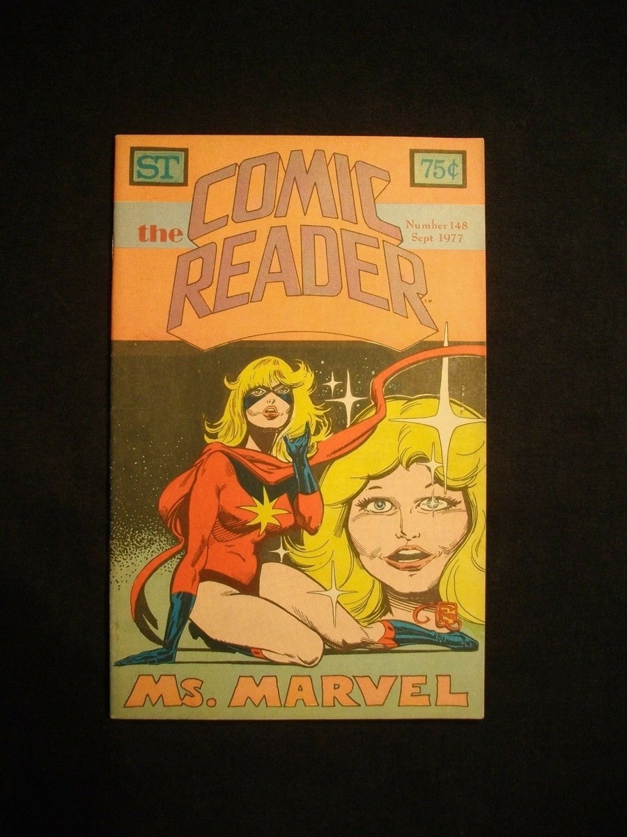 Sept 1977 THE COMIC READER newszine #148 MISS & CAPTAIN MARVEL