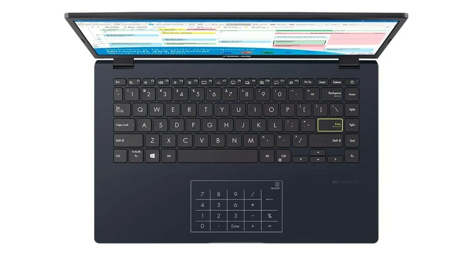 ASUS VivoBook 14" (64GB eMMC, Intel Celeron, 1.10GHz, 4GB RAM) Laptop - Navy... - Image 3 of 4