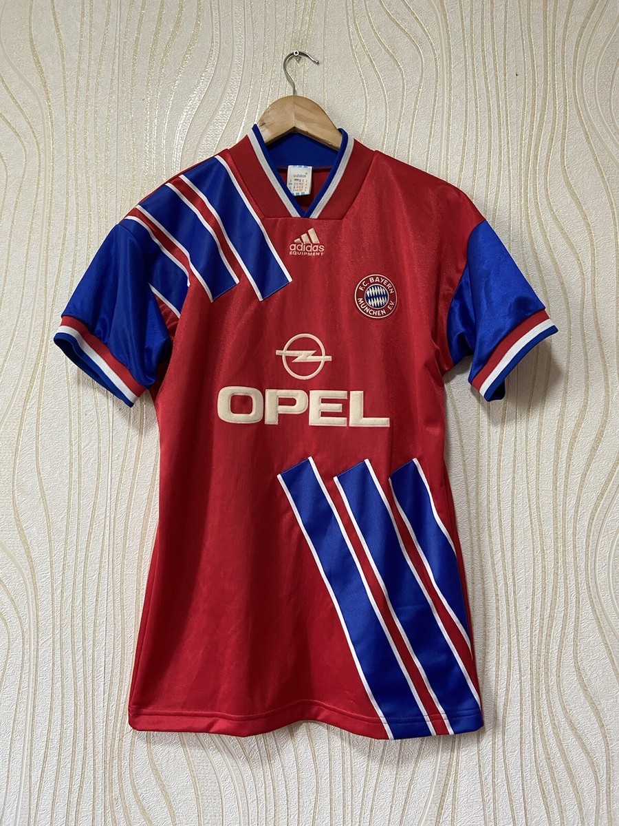 BAYERN MUNICH 1993 1995 HOME FOOTBALL SHIRT SOCCER JERSEY ADIDAS