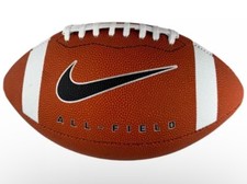 NNike Vapor 24/7 Official Size High School Football -Brown/White