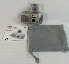 Kodak Advantix C700 Zoom APS Point & Shoot Film Camera With Manual And Bag