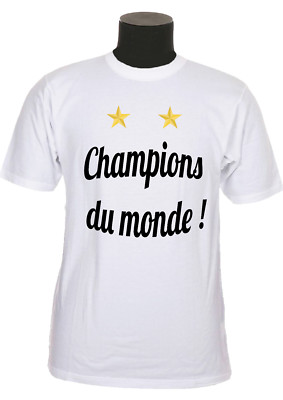 Kinder T-Shirt Meister Fußball Weltmeisterschaft Ref 175