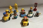 Misc Lot Vintage Fisher Price Little People traffic light Cars & People