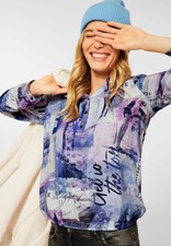 CECIL - Bluse im Tunika Style in Mountain Blue