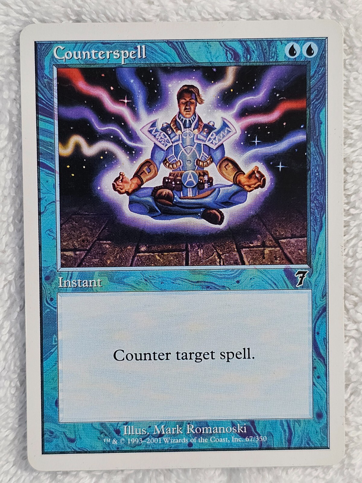 MTG Counterspell 7th Edition (7ED) 2001 Magic the Gathering Card LP