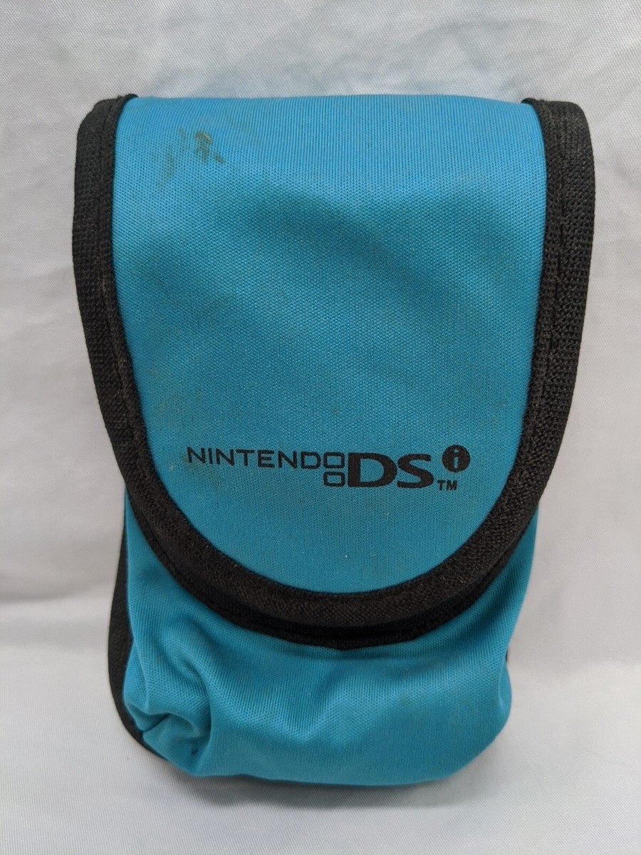 Nintendo DS i Light Blue Teal Aqua Travel Case | eBay