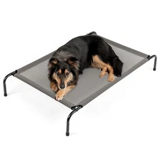 Large Dog Bed Elevated Outdoor Raised Pet Cot Indoor Durable Steel Frame US