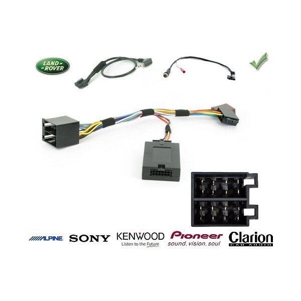 Interface haut de gamme commandes au volant pour Land Rover Freelander 1997-2003 et audio Sony