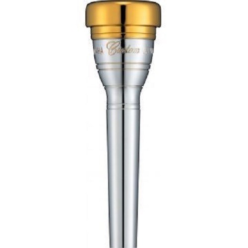 Yamaha Heavyweight Series Trumpet Mouthpiece With Goldplated Rim and