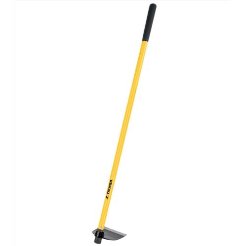 TRUPER Tru-pro Forged Steel Garden Hoe 54'' Fiberglass Handle, Yellow